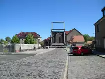 Storkow (Mark) die alte Klappbr�cke �ber den Storkow Kanal 15-05-2013