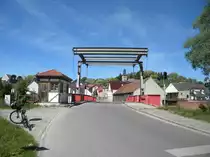 Niederfinow die Klappbr�cke �ber den Finowkanal 05-06-2013