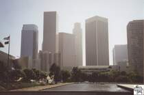 Die Hochh�user von Los Angeles vom Wasseramt aus, am 13. September 2002, fotografiert.