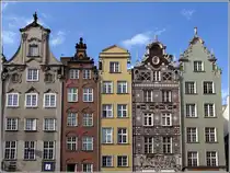 Gdansk. Giebel am Langen Markt. 14.05.2013