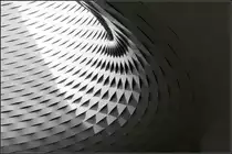 . Neue Messe Basel - Detailansicht der Fassade innerhalb dem gro�en Rund. 19.06.2013 (Matthias)