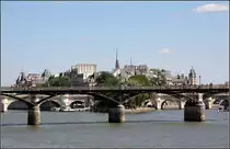 . Seine-Br�cken in Paris - Pont des Arts und Pont Neuf und die �le de la Cit�. 17.07.2012 (Matthias)