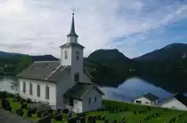 Kirche von Vikanes am Sognefjord (26.06.2013)