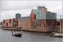 Hamburg-Altona. Dieser ehemalige Elbspeicher wurde einer neuen Nutzung zugef�hrt. 12.05.2013