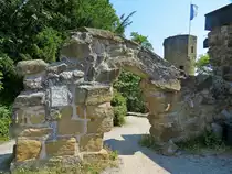 Burg Weinsberg,Weibertreu(ruine) bei Heilbronn am 19.07.2013

Tor zum ehemaligen Kapelle.