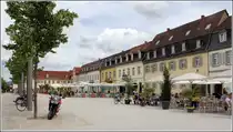 Schwetzingen. H�userzeile am Schlossplatz. 15.06.2013