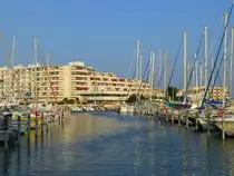 Frankreich, Languedoc-Roussillon, H�rault, Carnon, Bootshafen, 27.07.2013