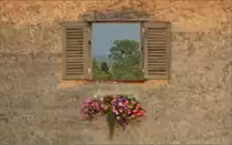 <U>Durchblick.</U>

Holzbr�cke von Diessenhofen im Abendlicht. Im August 2013.