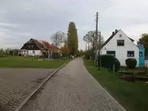Neben Kloster,Vitte und Neuendorf das D�rfchen Grieben auf Hiddensee in der N�he vom Dornbusch.Aufgenommen am 30.Oktober 2010.