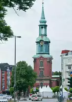 Hamburg - die St. Georgskirche in der N�he des Hauptbahnhofes - 14.07.2013