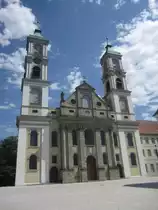Klosterkirche St. Peter und Paul in Wei�enau, erbaut von 1717 bis 1724 durch Franz 
Beer von Blaichten (04.08.2013)