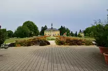 Salienen Park mit Kurhaus in Bad Rappenau. 4.8.2013