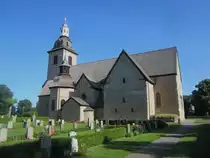 Link�ping, Zisterzienser Klosterkirche Vreta, erbaut ab 1289 durch K�nig Magnus I.
(11.07.2013)  