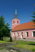 Link�ping, Kirche von Slaka, erbaut 1781 (11.07.2013)