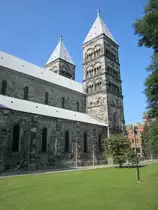 Lund, Domkirche, erbaut ab 1103, T�rme erbaut 1863 durch Helgo Zettervalls (13.07.2013)