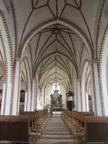 Odense, gotische Johanniter Klosterkirche St. Hans, erbaut 1250 (14.07.2013) 
