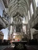 Graz, Chor der Domkirche St. �gydius, Hochaltar von G. Kraxner (18.08.2013)