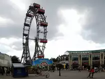 Riesenrad am Pratergel�nde gilt als eines der vielen Wahrzeichen von WIEN;130829