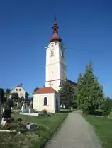 Graz St. Veit, St. Vitus Kirche, erbaut von 1657 bis 1662 von Domenico Sciassia (18.08.2013)