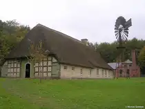 Bauernhaus im Schleswig-Holsteinische Freilichtmuseum in Molfsee bei Kiel (Herbst 2009)
