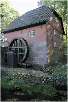 Ringstedt. Die Wasserm�hle zu Hainm�hlen stammt in ihrer jetzigen Form aus dem Jahr 1829. Vorg�ngerbauten sind bereits 1400 urkundlich erw�hnt. 01.10.2013