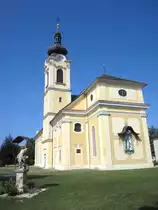 Mureck, Pfarrkirche St. Bartholom�us, erbaut im 18. Jahrhundert, S�doststeiermark (21.08.2013)