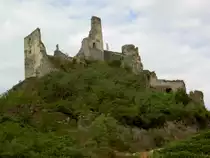 Burgruine Senftenberg, erstmals erw�hnt 1197, erbaut von den Hochfreien von Lengenbach, 1645 von schwedischen Truppen erobert und zerst�rt (22.09.2013)