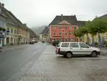 Hauptmarkt von Stra�burg in K�rnten (30.09.2013)