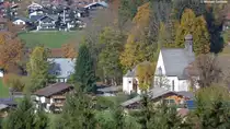 Zwei der drei St. Loretto-Kapellen s�dlich von Oberstdorf (Oktober 2013)