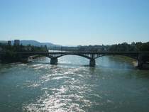 Wettsteinbr�cke von der Pfalz Gesehen