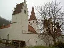 Kirchenburg Kinding mit s�dlichem Wehrturm, erbaut ab 1357 (02.11.2013)