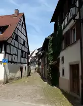 Kenzingen, mittelalterliches Flair in der Alten Schulstra�e, Juni 2013