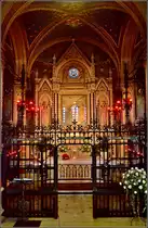 <U>Brescia.</U>

Im Heiligtum der Chiesa Santa Maria delle Grazie. Sommer 2011.