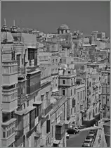 Valletta, ein H�usermeer auf der Mittelmeer Insel. 
20.Sept. 2013