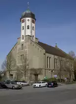 B�hlertann, St. Georg Kirche, erbaut von 1861 bis 1865 (16.03.2013)