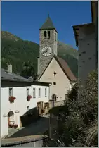 Die Kirche von Susch im Engadin.
13. Sept. 2011