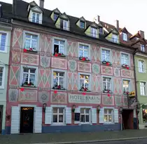 Freiburg, Hotel B�ren, z�hlt zu den �ltesten Gasth�usern in Deutschland, Dez.2013