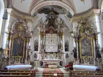 Bad Aibling, Alt�re der St. Sebastian Kirche (06.04.2012)
