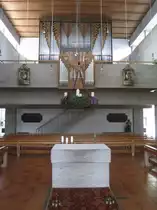 Wielenbach, Orgel der St. Peter Kirche (15.12.2013)