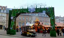Weihnachtsm�rkte im Elsass - Stra�burg, Kleber Platz - 13.12.2013