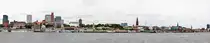Hamburg - Panorama Landungsbr�cken bis �berseebr�cke - 14.07.2013