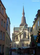 Gotische Marktkirche St. Marien in Osnabr�ck (Niedersachsen, Dezember 2013)
