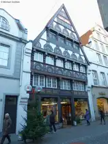 Fachwerkhaus in der Krahnstra�e (Altstadt Osnabr�ck, Niedersachsen, Dezember 2013)