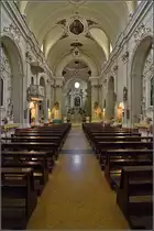 Nicastro - heute der wichtigste Teilort Lamezia Therme.

In der N�he des Doms befindet sich die Klosterkirche San Domenico im Zentrum Nicastros. Sommer 2013.