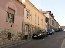 Sch�n sanierte alte B�rgerh�user in Pecs. (April 2010)