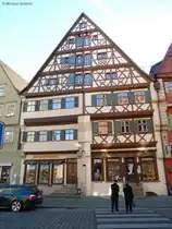 Fachwerkhaus in der Segringer Stra�e (Dinkelsb�hl, Landkreis Ansbach, Bayern, Dez. 2013)