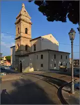 Parghelia - Chiesa della Madonna di Portosalvo mit wundersch�nem alten Campanile am Ortseingang. Sommer 2013.