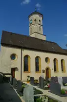 Goldburghausen, Ev. Michaelskirche, erbaut 1711 (26.07.2012)