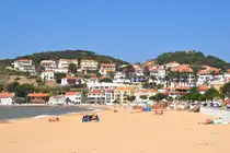 S�O MARTINHO DO PORTO (Concelho de Alcoba�a), 17.09.2013, am Ortsstrand in der Bucht