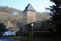 Werther Tor und Teil der Stadtmauer in Bad M�nstereifel - 31.01.2014